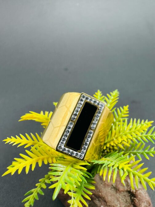 Black Stone Ring - Image 2