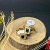 Stylish  Ring With Black , Green stone For Girls/Women - Image 2