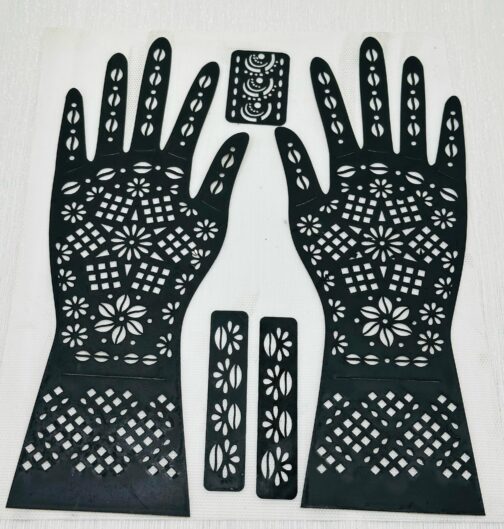 Full Hand Mehndi Stickers - Image 10