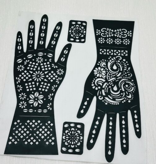 Full Hand Mehndi Stickers