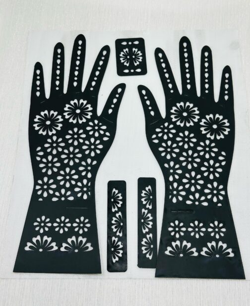 Full Hand Mehndi Stickers - Image 4