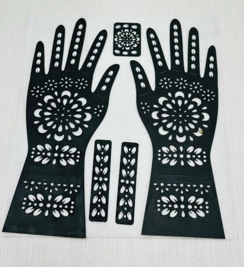 Full Hand Mehndi Stickers - Image 5