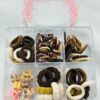 Adorable Mini Girls hair Accessories Set Storage Box