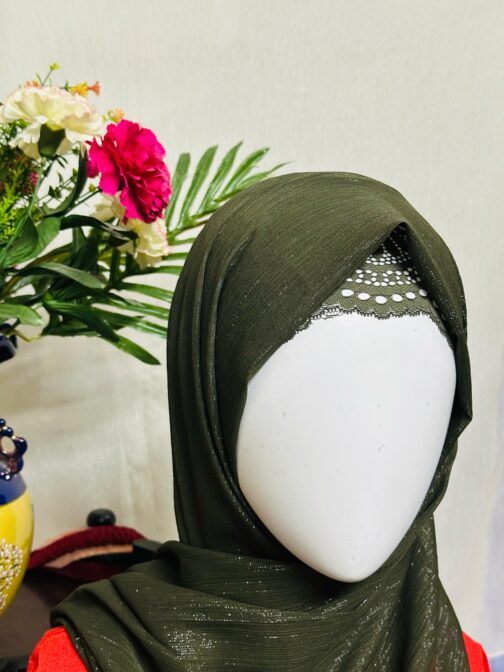 Sparkling Georgette Hijab Stroller - Image 2