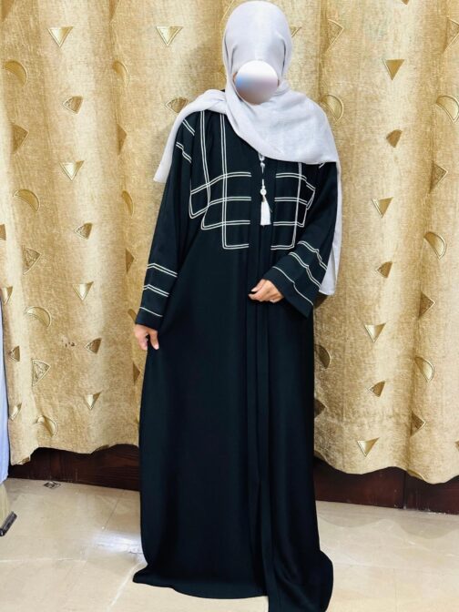 Zoom Pipping Abaya