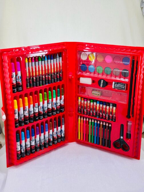 Different Characters 86 Pcs Multi Coloring set 86 PCS Color Kit / Set With Button Box Best Quality for kids - Image 3
